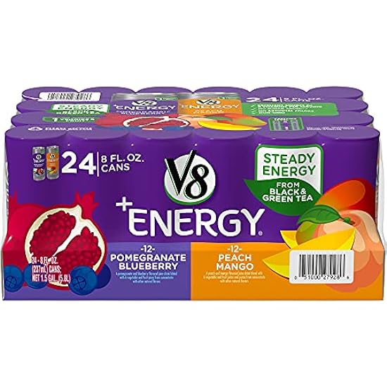 Zill 2 set - V8 +Energy Variety Pack, Healthy Energy Dr