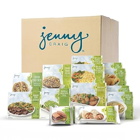 Jenny Craig 14-Count Entrée Kit Menu 2 – Frozen Meal Kit includes 14 Full Entrées to make living better delicious, nutritious and convenient! Enjoy Prepared Meals, Eat Better, and Love the New You! 285393585