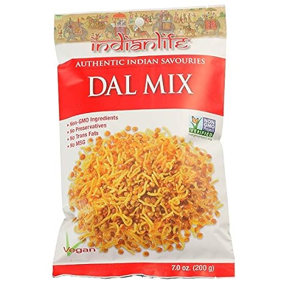 Indianlife Authentic Indian Savories Dal Mix 8pkts x 7o