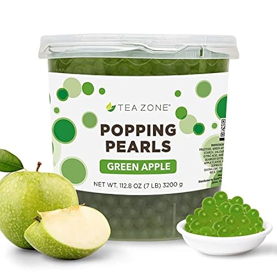 Tea Zone B2060 Verde Apple Popping Pearls (7 lbs) for B
