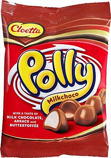 10 bolsas x 200g of Cloetta Polly Milkchoco - Original 