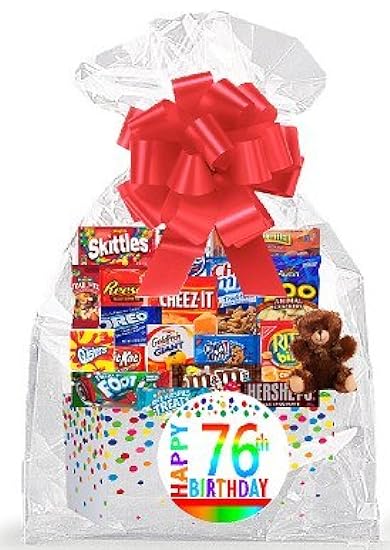 CakeSupplyShop Item#076BSG Happy 76th Birthday Rainbow 