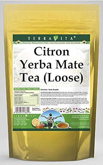 Citron Yerba Mate Tea (Loose) (8 oz, ZIN: 549824) - 2 P