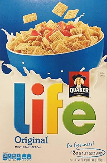 Quaker Life Cereal Whole Grain Quaker Oats Cereal 9lb 3