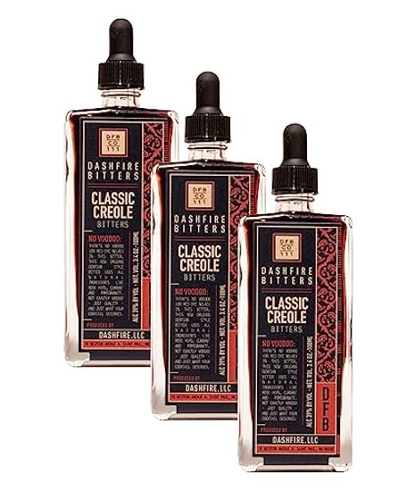 Dashfire Classic Creole Cocktail Bitters 100ml | 3-Pack 29369648