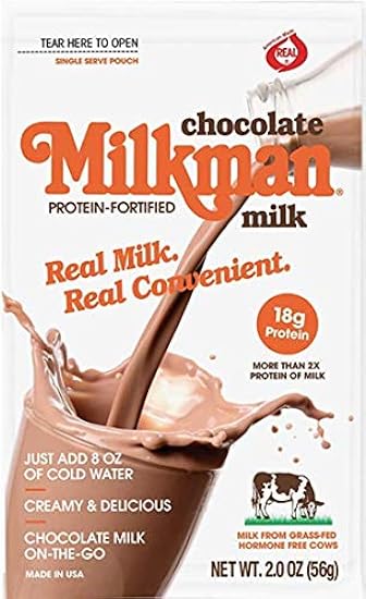 Milkman Chocolate Milk with 18g of Protein – Instant Dr