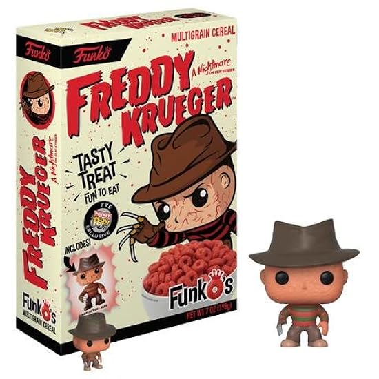 A Nightmare on Elm Street Freddy Krueger - FunkO´s Cereal 540120017