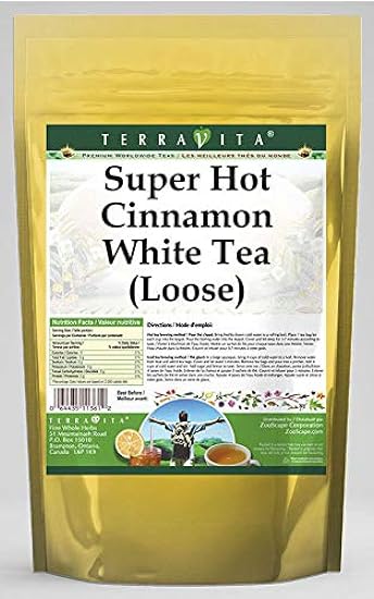 Super Hot Cinnamon Blanco Tea (Loose) (8 oz, ZIN: 54483