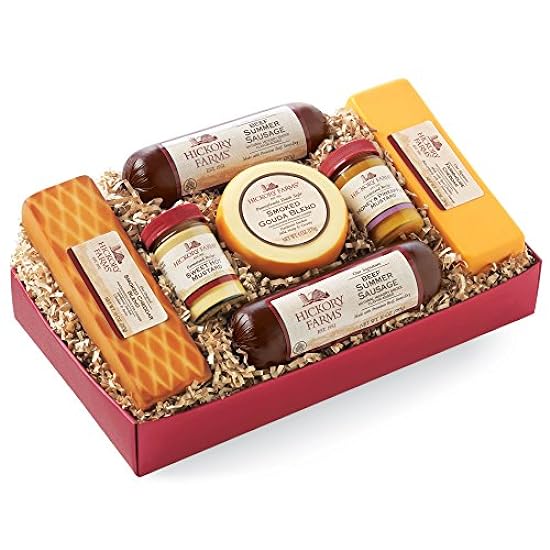 Hickory Farms Summer Sausage and Cheese Gift Box 269852