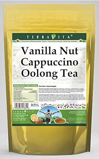 Vanilla Nut Cappuccino Oolong Tea (50 tea bolsas, ZIN: 