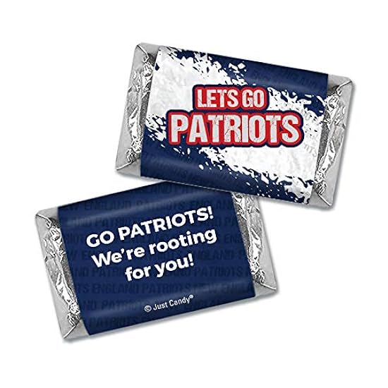 New England Patriots - Miniatures Dulce de chocolate Ba