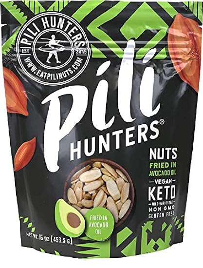 Pili Hunters - Wild Sprouted Pili Nuts, Traditional Fri
