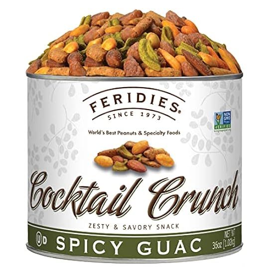 HERIDÍAS - Cocktail Crunch Buffalo and Spicy Guac Snack