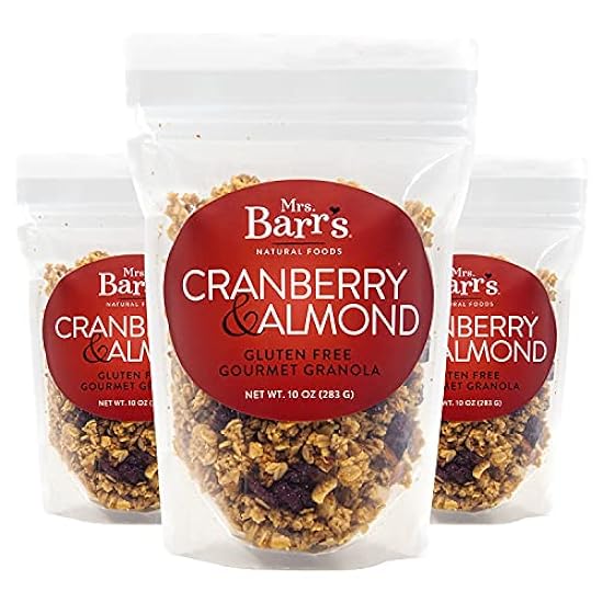 Mrs. Barr’s Natural Foods Granola | Cranberry & Almond 