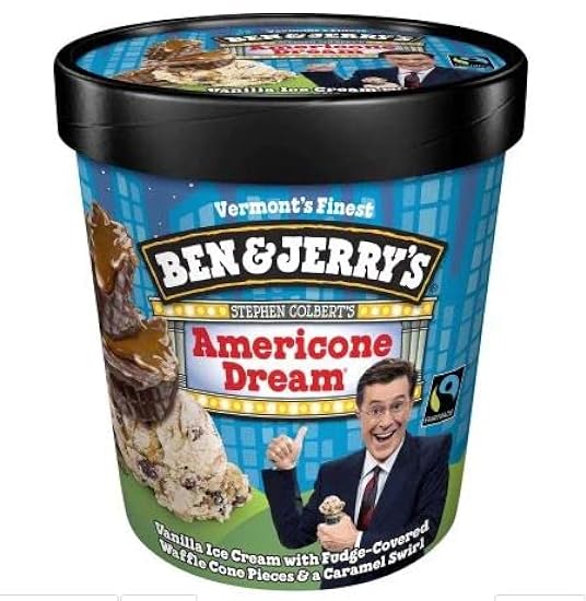Ben & Jerrys Ice Crm Americone Dream,, 16 Oz (Pack Of 8) 849893978