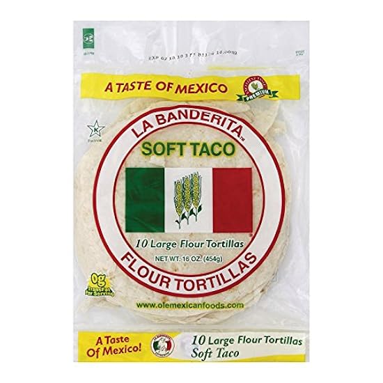 La Banderita Tortilla Soft Taco Flour 8in 531074833