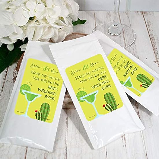 Wedding Favors Personalized Margarita Drink Mix (24 Pac