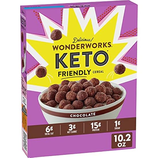 Wonderworks Keto Friendly Cereal, Chocolate Cereales pa