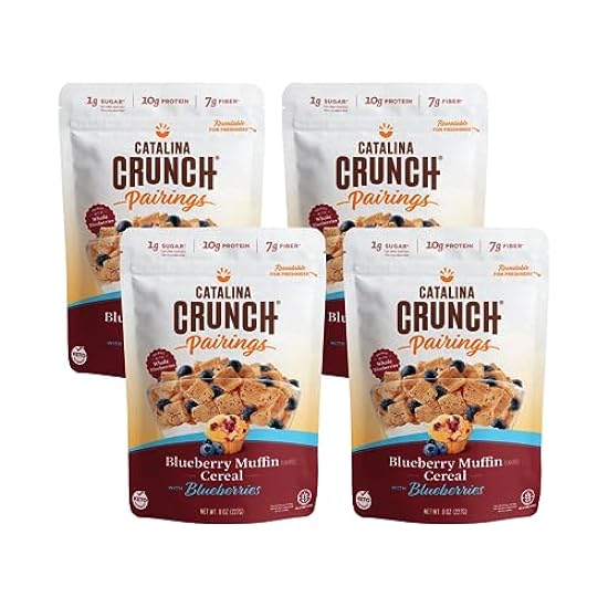 Catalina Crunch Pairings, Blueberry Muffin Cereal 4 Pac