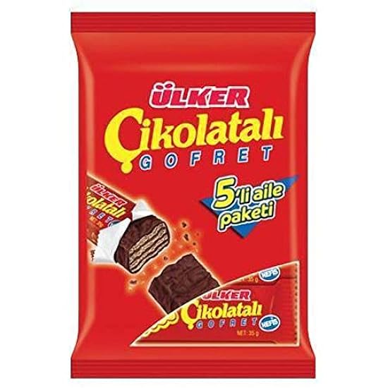 Ulker - Cikolatali Gofret - Lot of 36 - Chocolate Wafer