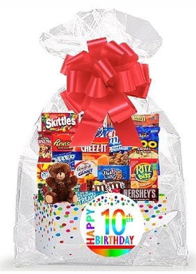 CakeSupplyShop Item#010BSG Happy 10th Birthday Rainbow 