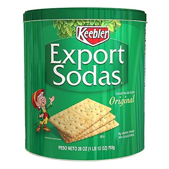 Keebler Export Sodas Crackers, 28 Oz 12 Pack 973685546