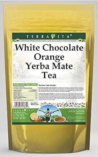 Blanco Chocolate Orange Yerba Mate Tea (50 tea bolsas, 
