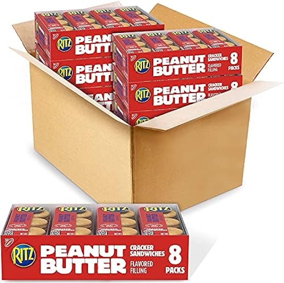 Ritz (RIUM9) Sandwich Crackers, (6 Boxes) 1.38 Ounce (P