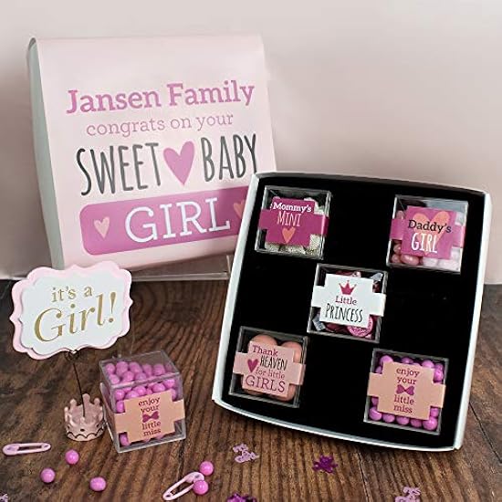 Girl Baby Shower Gifts Personalized Premium Gift Box wi