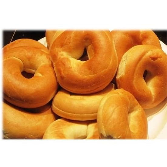 Burry Foodservice Thaw and Sell Sliced Plain Bagel, 1 O