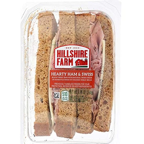 Hillshire Farm, Hearty Ham & Swiss Wedge, 8.25 oz. (6 Count) 824072849