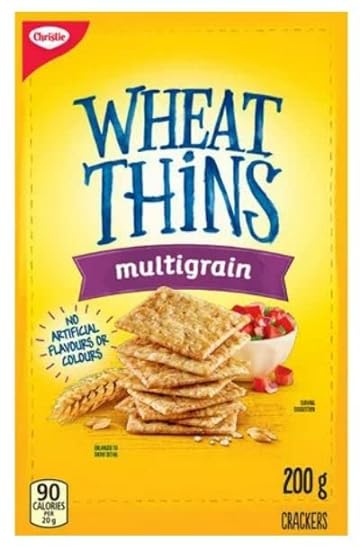 Wheat Thins Multigrain Crackers, 200g/7.05oz (Pack of 12) Shipped from Canada 108171436