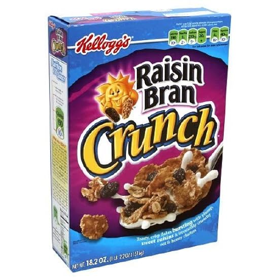 Kellogg´s Raisin Bran Crunch Cereal, 18.2 oz (Pack