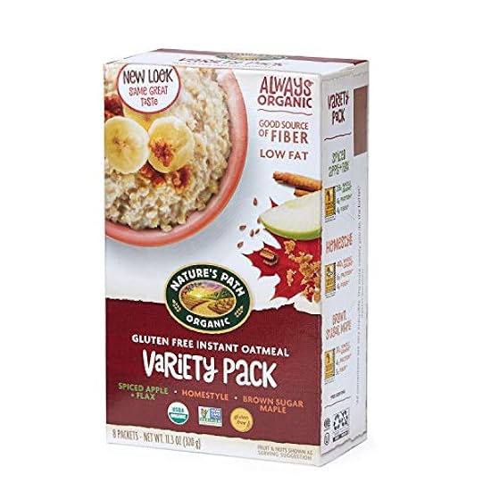Nature´s Path Organic Sin gluten Instant Oatmeal V