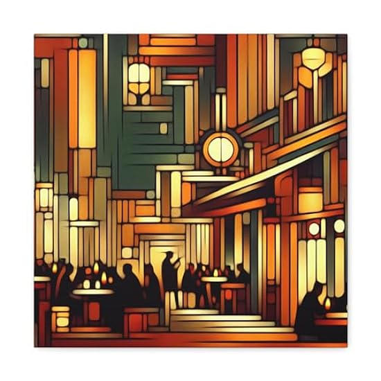 Boisterous Brewery Bliss - Canvas 16″ x 16″ / 1.25
