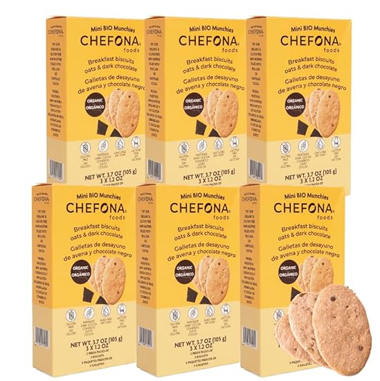 Chefona Foods Sin gluten Cookie Biscuits - Made with Si