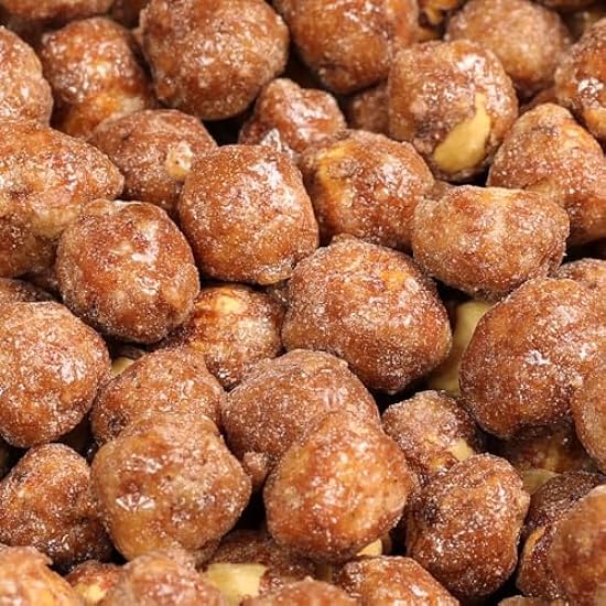 Gourmet Toffee Coated Macadamia by Its Delish, 5 lbs Bolsa a granel, Sweet Crunchy Caramelized Nuts Snack 347309367