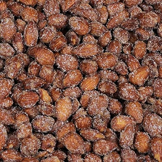 BBQ Honey Roasted Almonds by It´s Delish, 10 lbs Bulk | Gourmet Almond Nuts in Honey Sugar Coating and Barbecue Seasoning, Sweet & Savory Nut Snack - Vegan, Kosher Parve 833589970