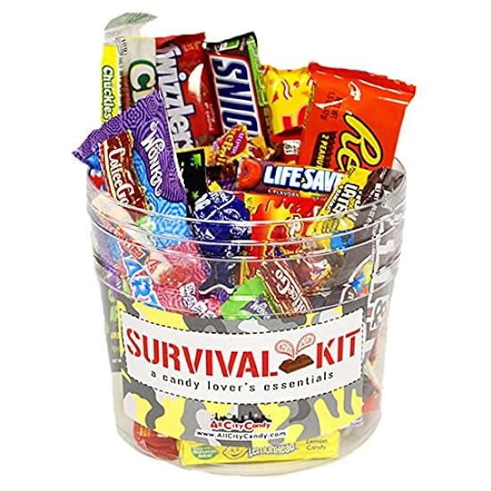 All City Candy´s Ultimate Survival Kit Gift Bucket