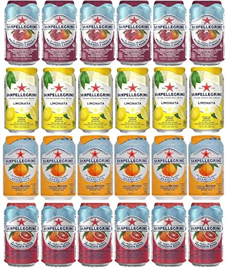 San Pellegrino Sparkling Fruit Bebidas Variety Pack - 11.15 Fl Oz Cans - (24 Pack)  836377611